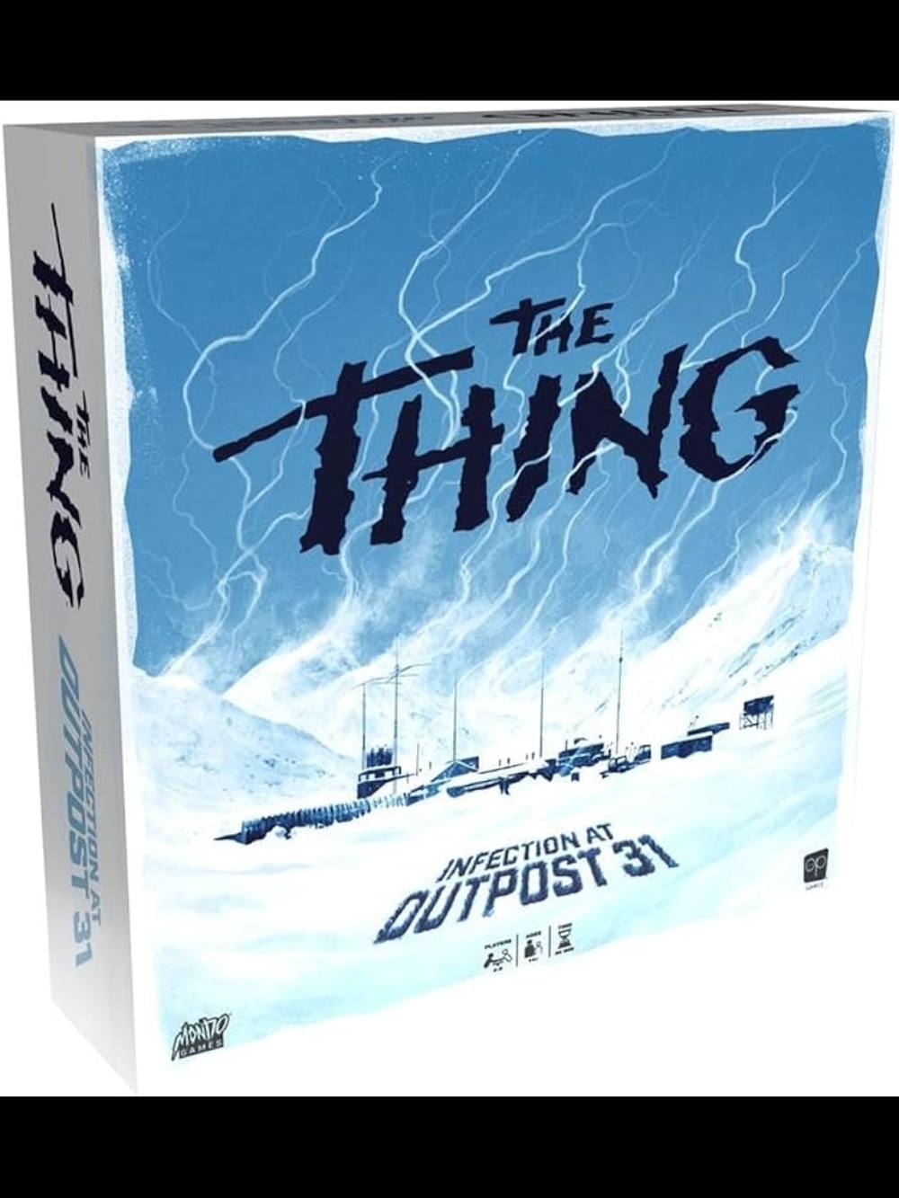 The Thing: Infection at Outpost 31 Board Game - Blue/White Artwork